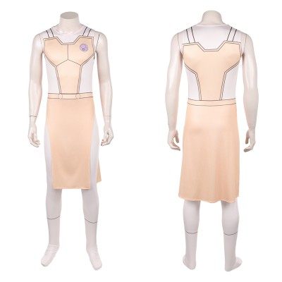 Invincible Thaedus Yellow Cosplay Costume Halloween Carnival Outfit