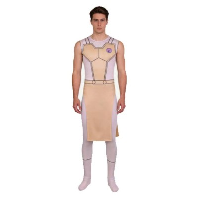 Invincible Thaedus Yellow Jumpsuit Cosplay Costume Halloween Carnival Outfit