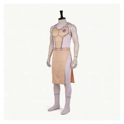 Invincible Thaedus Yellow Jumpsuit Cosplay Costume Halloween Carnival Outfit