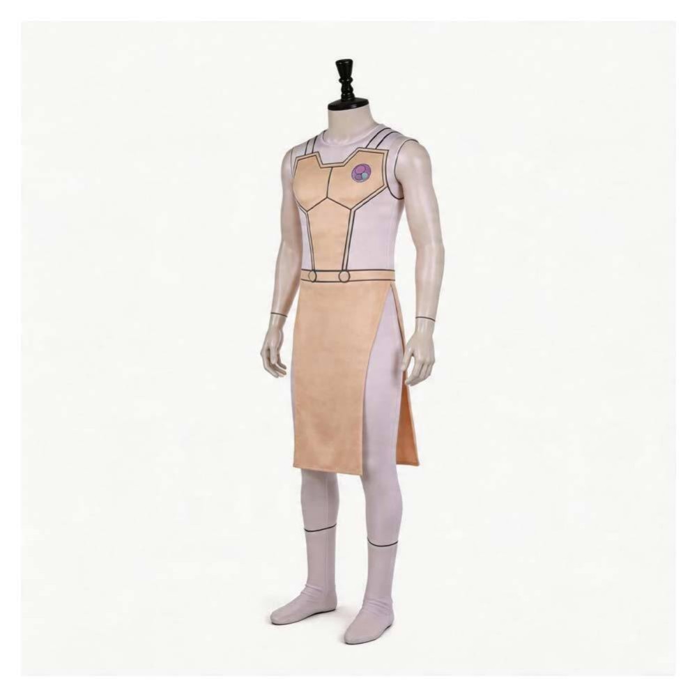 Invincible Thaedus Yellow Jumpsuit Cosplay Costume Halloween Carnival Outfit