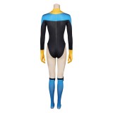 Invincible Terra Grayson Yellow Jumpsuit Party Cosplay Costume Halloween Carnival Outfit