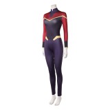 Invincible Telia Women Purple Jumpsuit Cosplay Costume Halloween Carnival Outfit