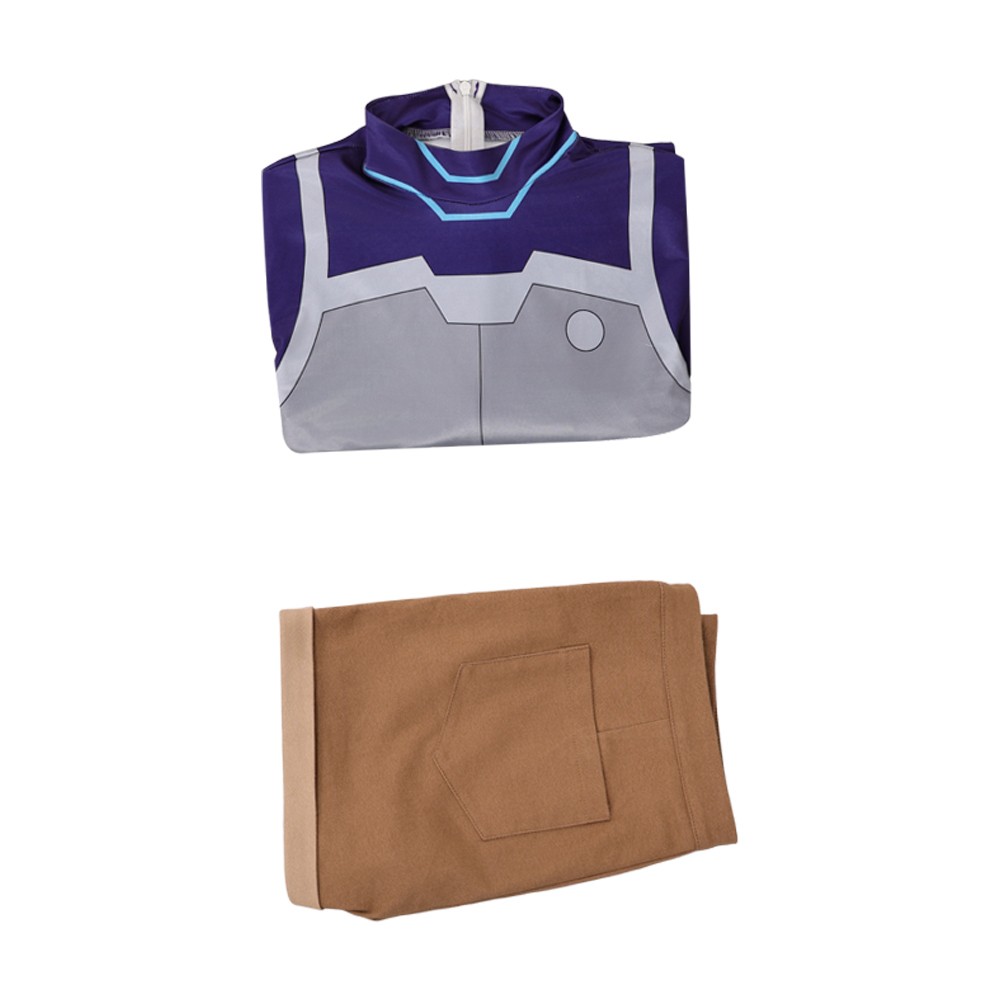 Invincible Tech Jacket Women Blue Cosplay Costume Halloween Carnival Outfit