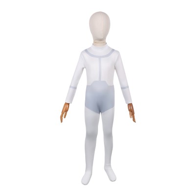 Invincible Viltrum Empire Team Uniform Kids Children White Cosplay Costume Halloween Carnival Outfit