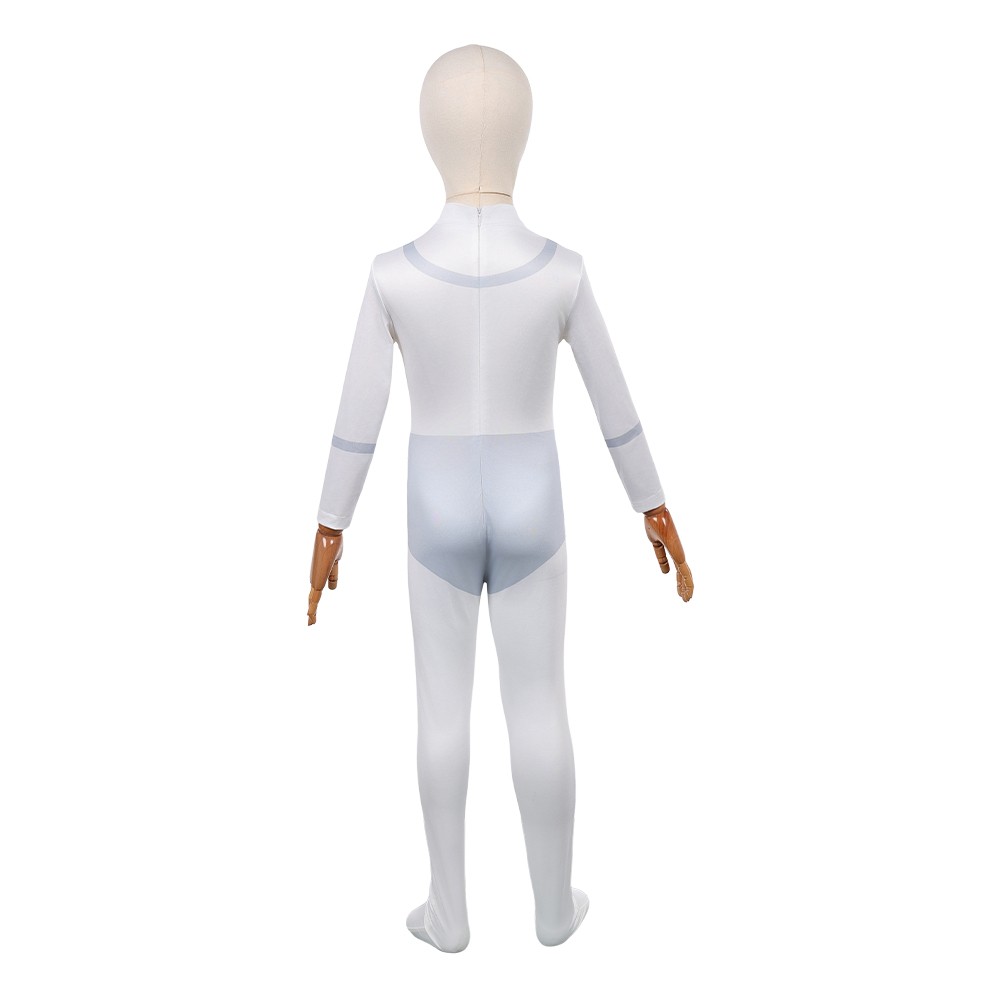 Invincible Viltrum Empire Team Uniform Kids Children White Cosplay Costume Halloween Carnival Outfit