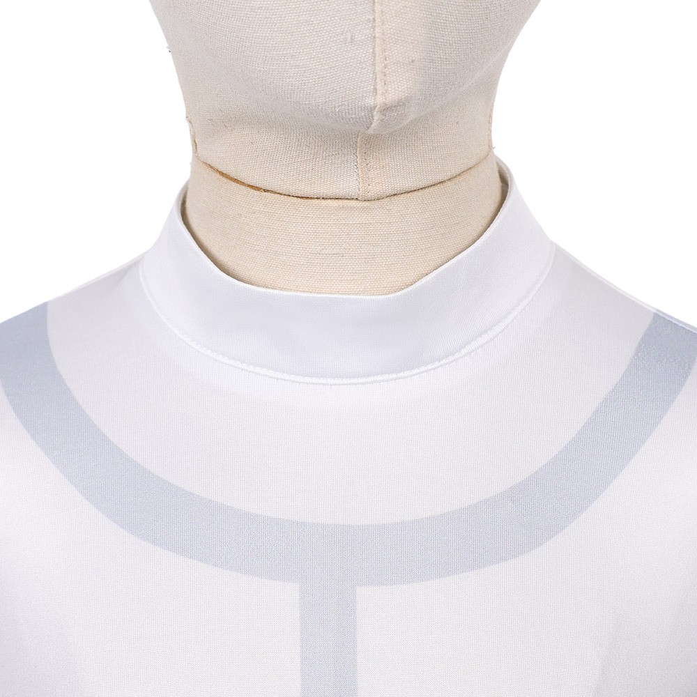 Invincible Viltrum Empire Team Uniform Kids Children White Cosplay Costume Halloween Carnival Outfit