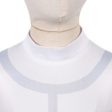 Invincible Viltrum Empire Team Uniform Kids Children White Cosplay Costume Halloween Carnival Outfit