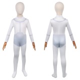 Invincible Viltrum Empire Team Uniform Kids Children White Cosplay Costume Halloween Carnival Outfit