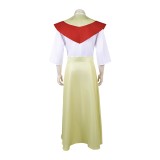 Invincible Stone Man Yellow Robe Cosplay Costume Halloween Carnival Outfit
