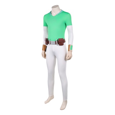 Invincible Stone Man Green Cosplay Costume Halloween Carnival Outfit