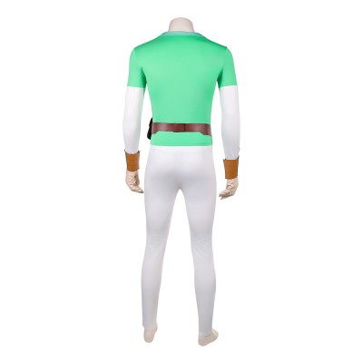 Invincible Stone Man Green Cosplay Costume Halloween Carnival Outfit