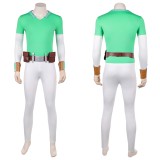 Invincible Stone Man Green Cosplay Costume Halloween Carnival Outfit
