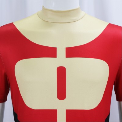 Invincible Season 4 Oliver Grayson Red Jumpsuit Cosplay Costume Halloween Carnival Outfit
