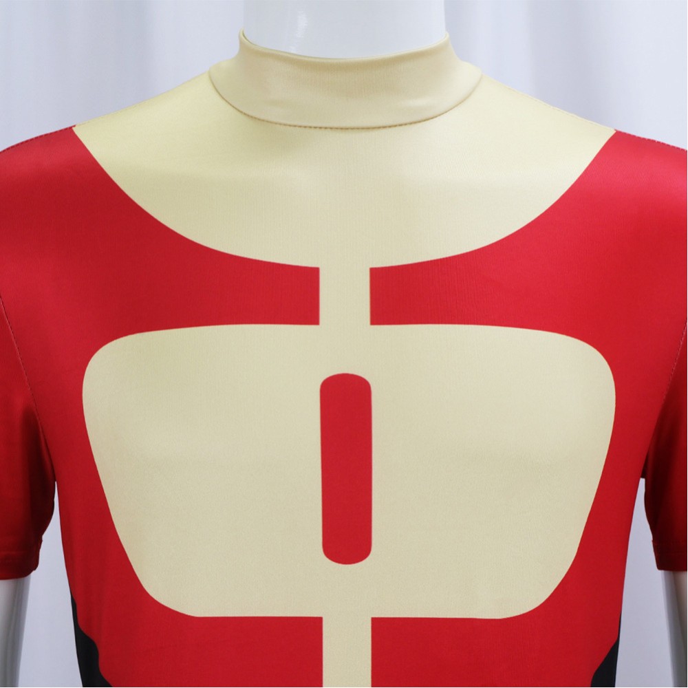 Invincible Season 4 Oliver Grayson Red Jumpsuit Cosplay Costume Halloween Carnival Outfit