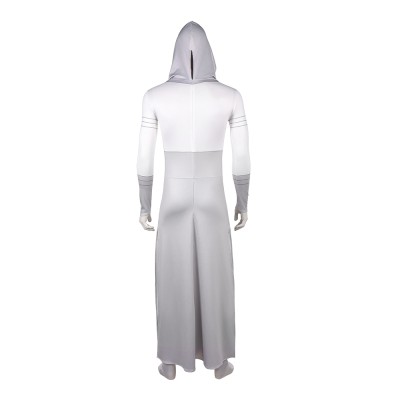 Invincible Season 4 Grand Regent White Hooded Jumpsuit Cosplay Costume Halloween Carnival Outfit
