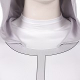 Invincible Season 4 Grand Regent White Hooded Jumpsuit Cosplay Costume Halloween Carnival Outfit