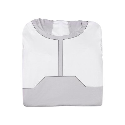 Invincible Season 4 Grand Regent White Hooded Jumpsuit Cosplay Costume Halloween Carnival Outfit
