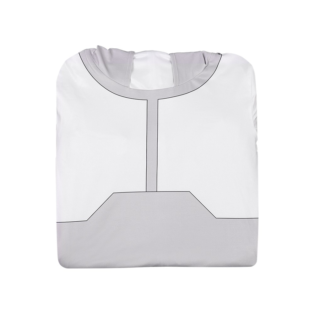 Invincible Season 4 Grand Regent White Hooded Jumpsuit Cosplay Costume Halloween Carnival Outfit