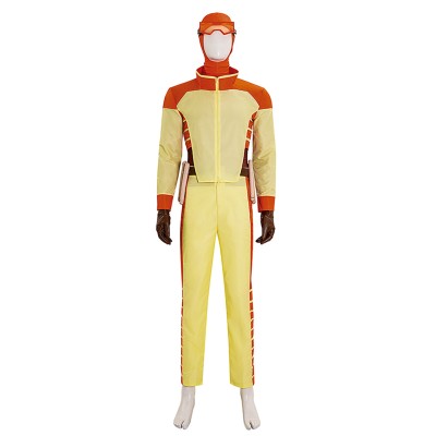 Invincible Season 3 Rex Splode Men Yellow Cosplay Costume Halloween Carnival Outfit