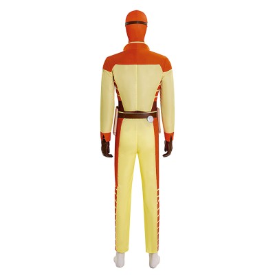Invincible Season 3 Rex Splode Men Yellow Cosplay Costume Halloween Carnival Outfit