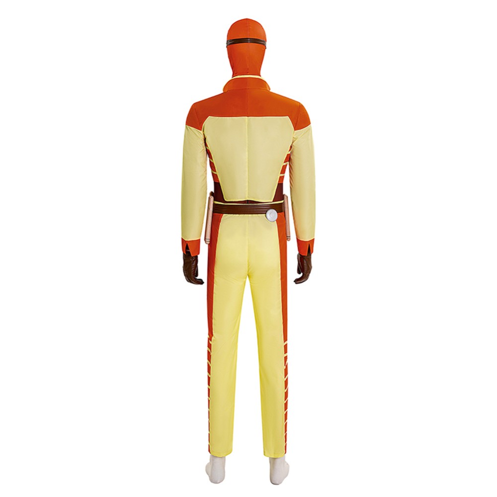 Invincible Season 3 Rex Splode Men Yellow Cosplay Costume Halloween Carnival Outfit