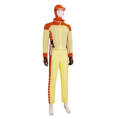 Invincible Season 3 Rex Splode Men Yellow Cosplay Costume Halloween Carnival Outfit