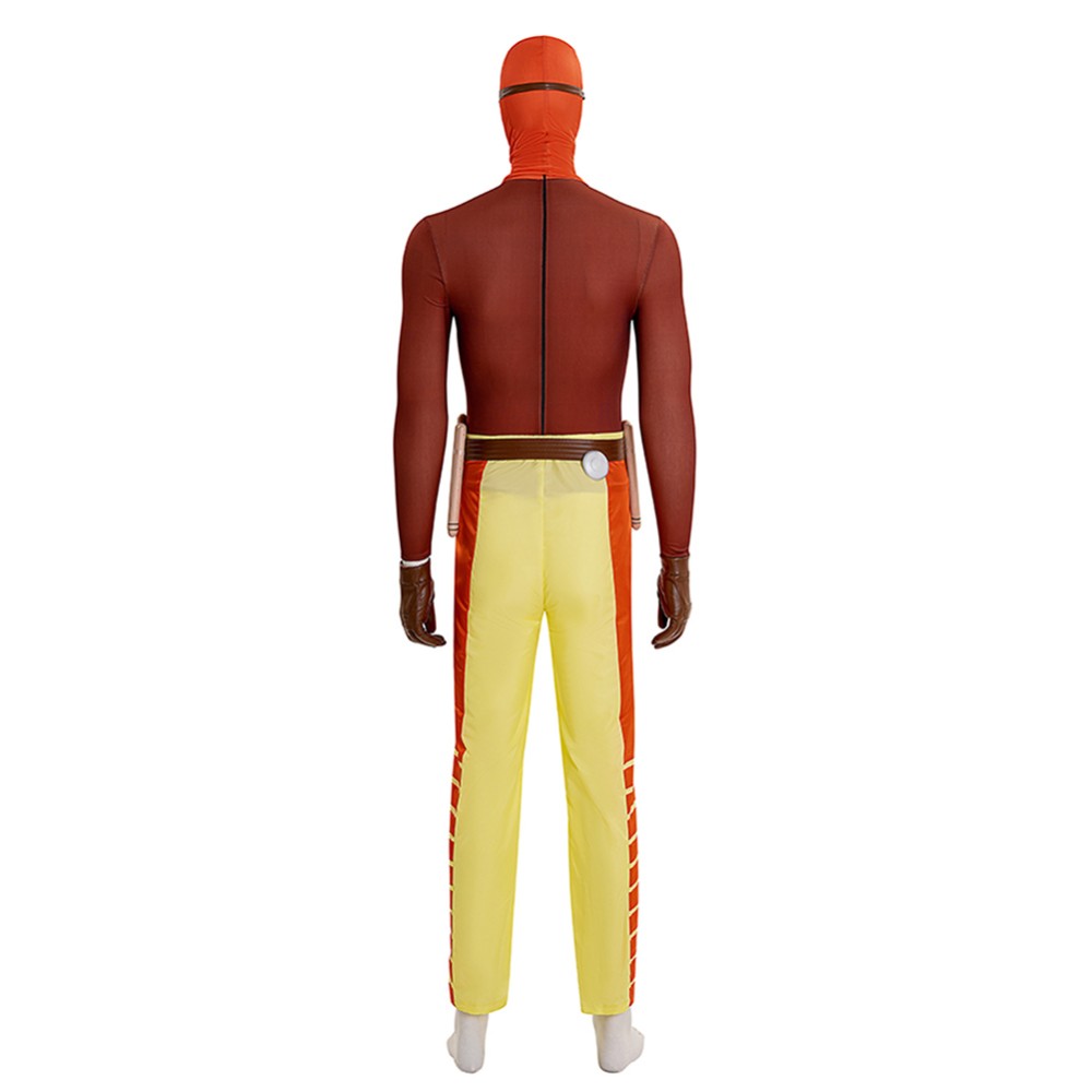 Invincible Season 3 Rex Splode Men Yellow Cosplay Costume Halloween Carnival Outfit