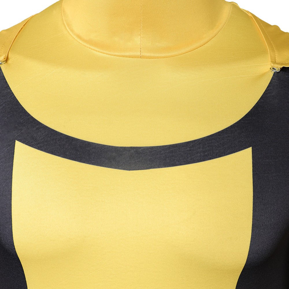 Invincible Mark Grayson Men Yellow Cosplay Costume Halloween Carnival Outfit