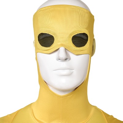Invincible Mark Grayson Men Yellow Cosplay Costume Halloween Carnival Outfit