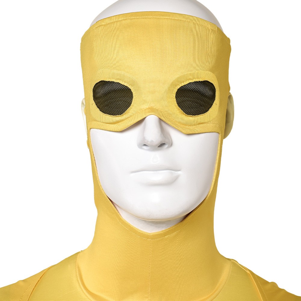 Invincible Mark Grayson Men Yellow Cosplay Costume Halloween Carnival Outfit