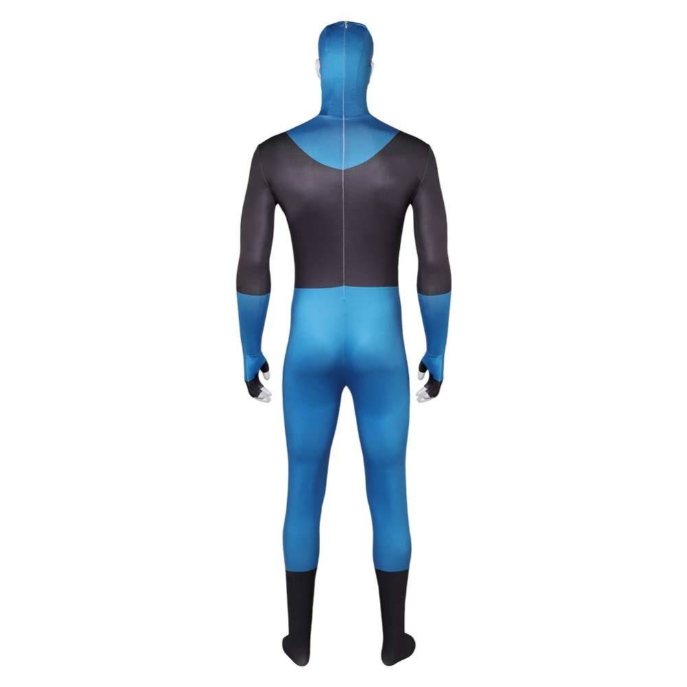 Invincible Season 3 Mark Grayson Blue Jumpsuit Cosplay Costume Halloween Carnival Outfit