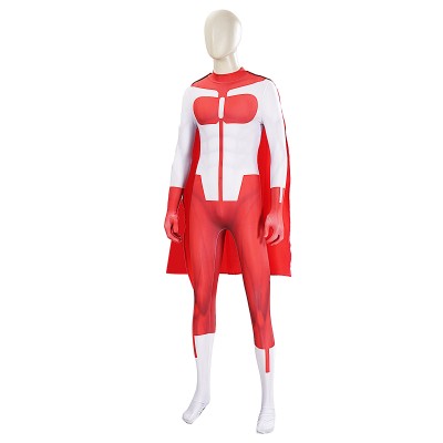 Invincible Omni-Man Nolan Jumpsuit Cosplay Costume Halloween Carnival Outfit