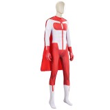 Invincible Omni-Man Nolan Jumpsuit Cosplay Costume Halloween Carnival Outfit