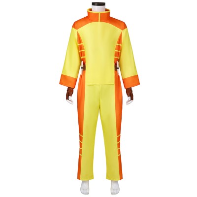 Invincible Rex Splode Yellow Cosplay Costume Halloween Carnival Outfit