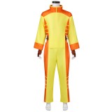 Invincible Rex Splode Yellow Cosplay Costume Halloween Carnival Outfit