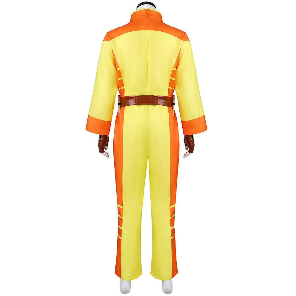 Invincible Rex Splode Yellow Cosplay Costume Halloween Carnival Outfit