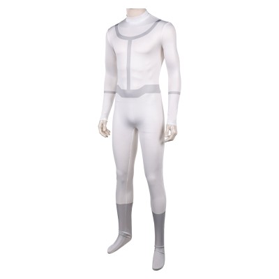 Invincible Omni-Man Viltrum Empire White Team Uniform Cosplay Costume Halloween Carnival Outfit