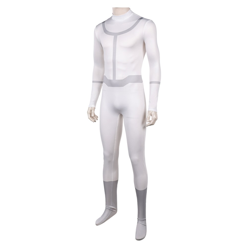 Invincible Omni-Man Viltrum Empire White Team Uniform Cosplay Costume Halloween Carnival Outfit