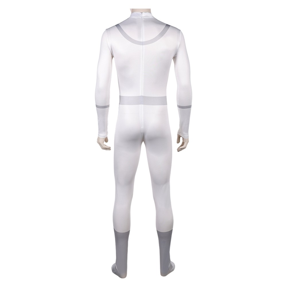Invincible Omni-Man Viltrum Empire White Team Uniform Cosplay Costume Halloween Carnival Outfit