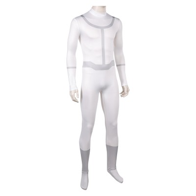 Invincible Omni-Man Viltrum Empire White Team Uniform Cosplay Costume Halloween Carnival Outfit