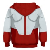 Invincible Omni-Man Kids Children Red Hoodie 3D Printed Hooded Casual Sweatshirt Cosplay Costume Halloween Carnival