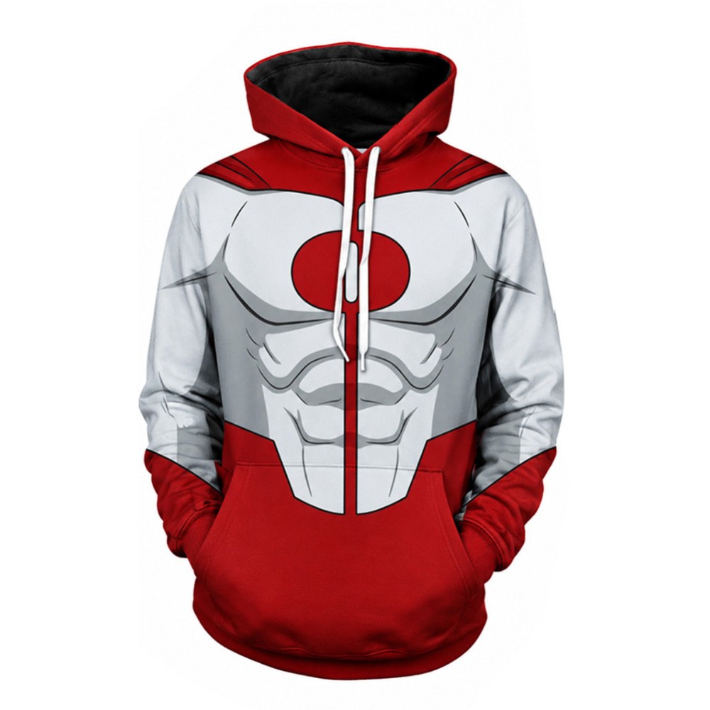 Invincible Omni-Man Hoodie Cosplay Costume Halloween Carnival Outfit