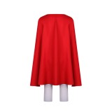 Invincible Oliver Grayson White Jumpsuit with Cloak Cosplay Costume Halloween Carnival Outfit