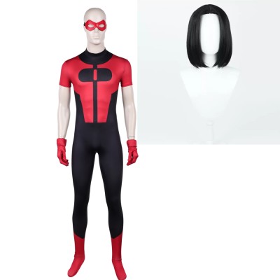 Invincible Oliver Grayson Red Cosplay Costume Halloween Carnival Outfit