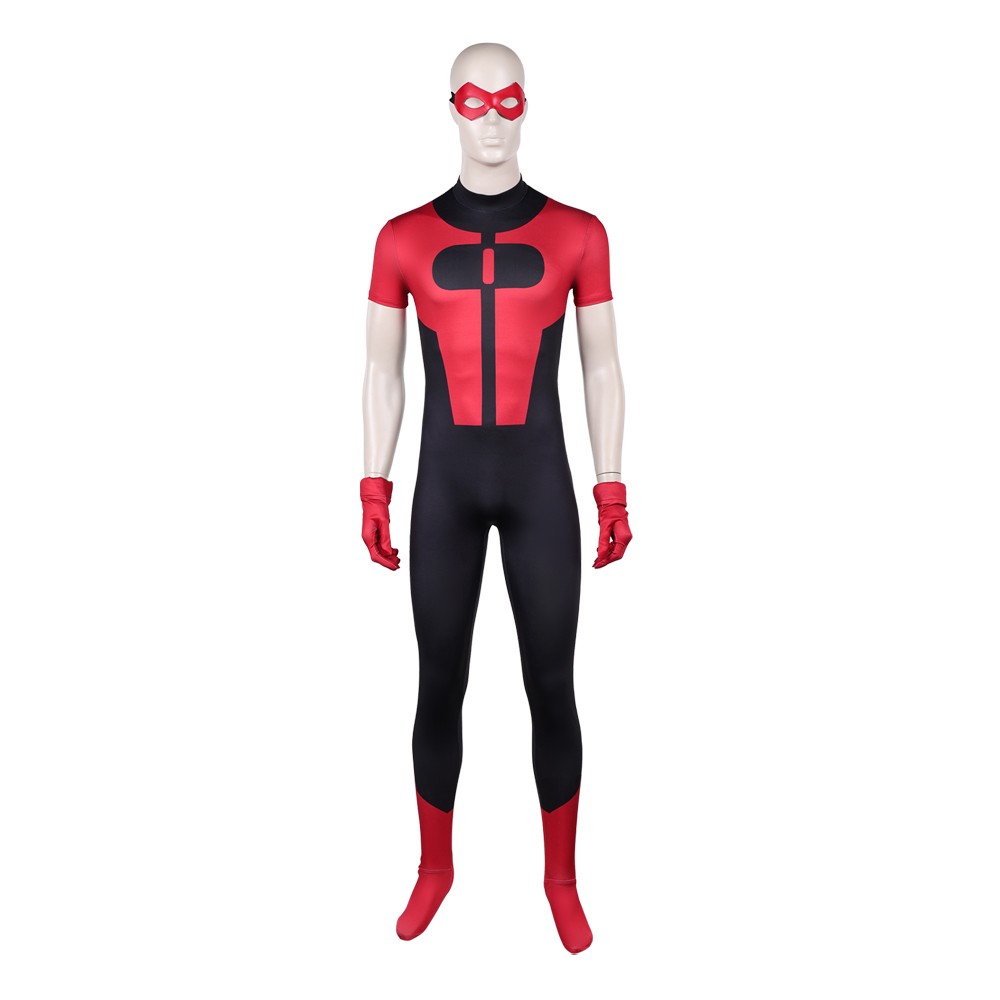 Invincible Oliver Grayson Red Cosplay Costume Halloween Carnival Outfit