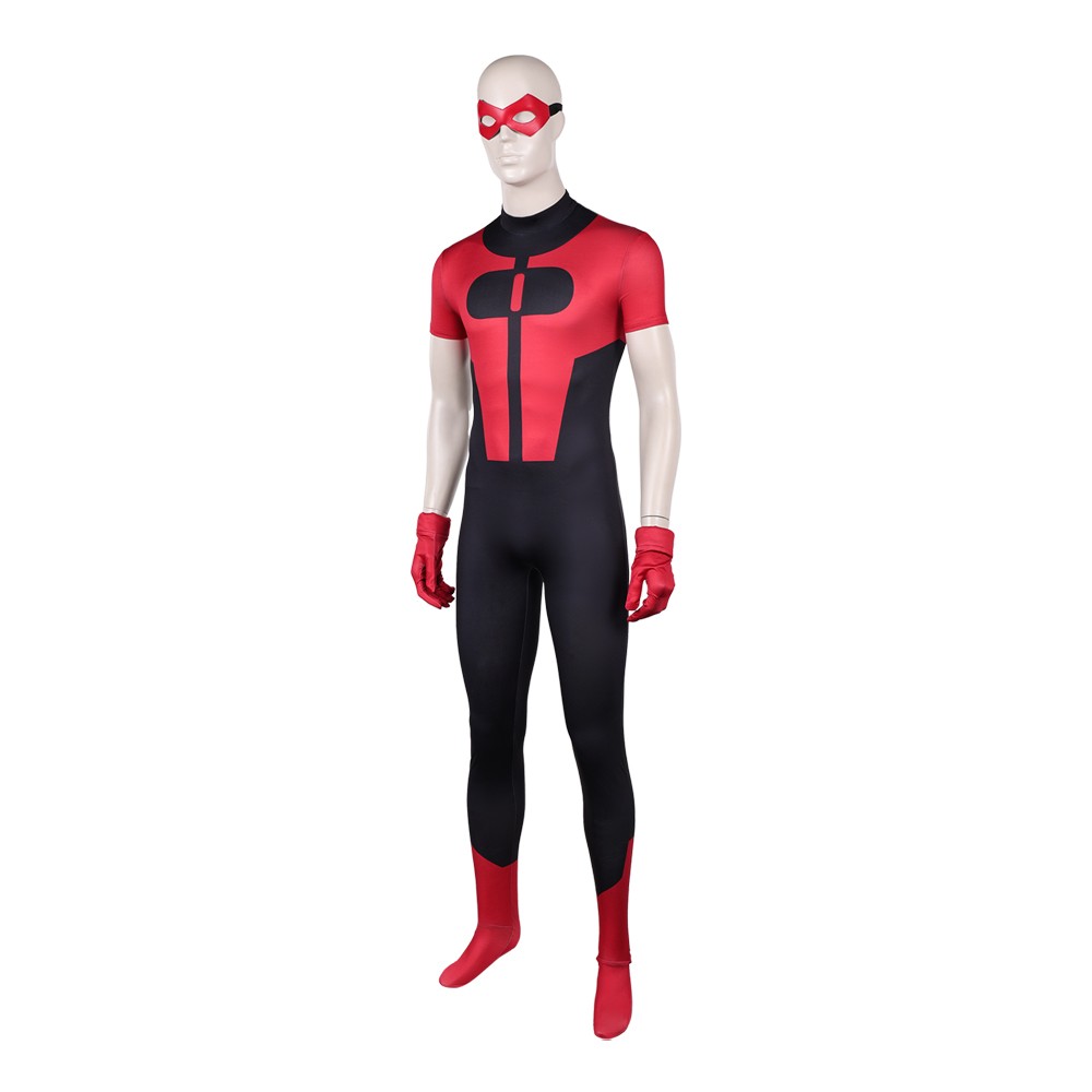 Invincible Oliver Grayson Red Cosplay Costume Halloween Carnival Outfit