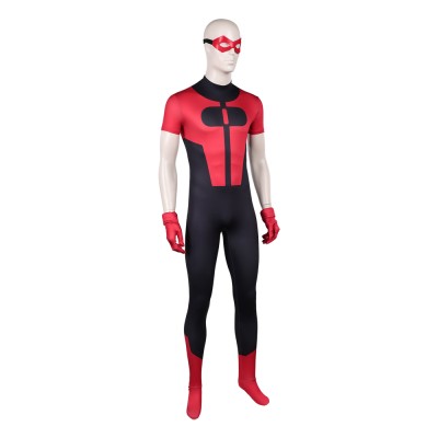 Invincible Oliver Grayson Red Cosplay Costume Halloween Carnival Outfit