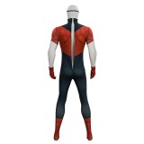 Invincible Oliver Grayson Red and Black Bodysuit Jumpsuit Cosplay Costume Halloween Carnival