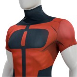 Invincible Oliver Grayson Red and Black Bodysuit Jumpsuit Cosplay Costume Halloween Carnival