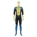 Invincible Mark Jumpsuit Shoes Set Party Suit Cosplay Costume Halloween Carnival Outfit
